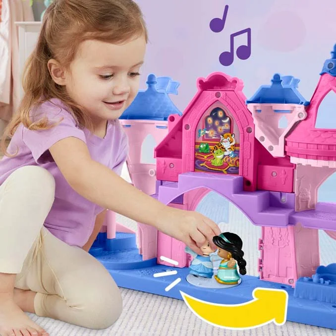 Fisher Price LP Disney prinsesseslot med lys, lyd og musik