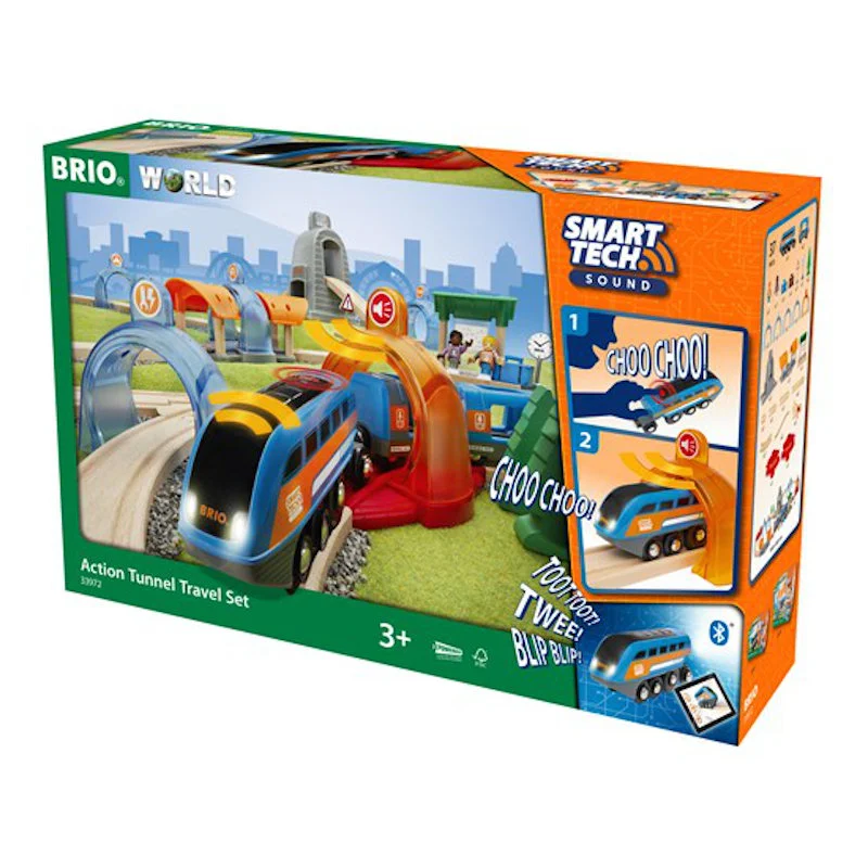 Brio Smart Tech togbanesæt, Action tunnel