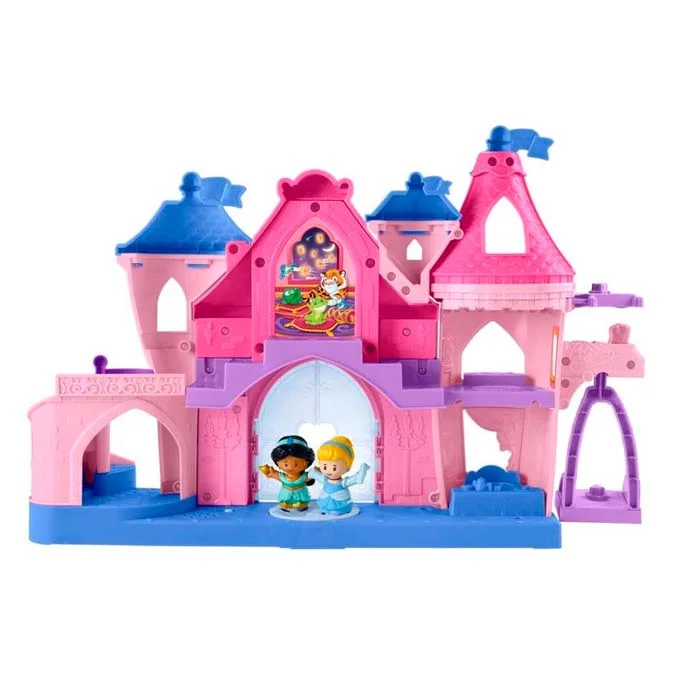 Fisher Price LP Disney prinsesseslot med lys, lyd og musik