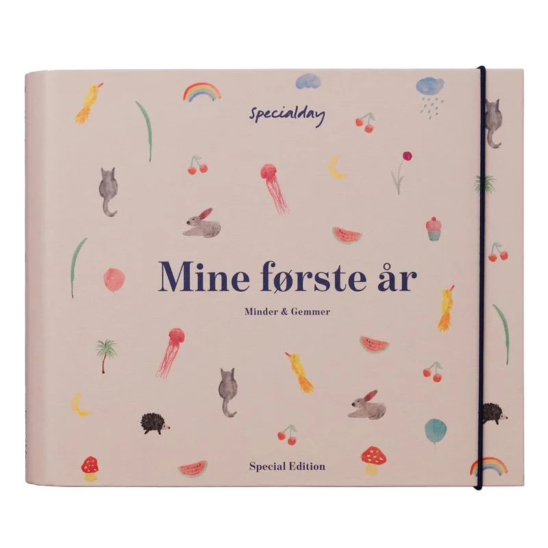 SpecialDay Mine første år – minder & gemmer, rosa