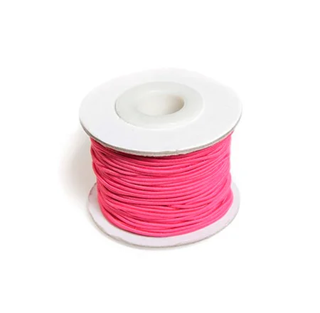 Elastiksnor 25 mtr, pink