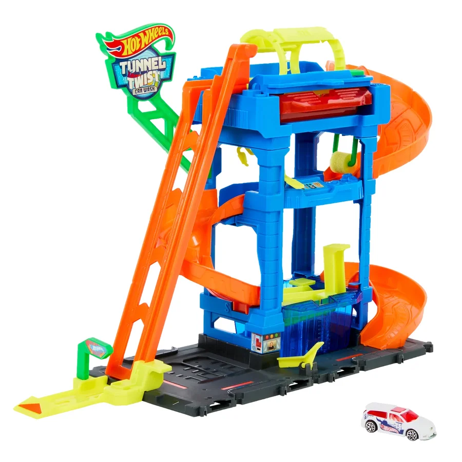 Hot Wheels City Tunnel Twist car wash