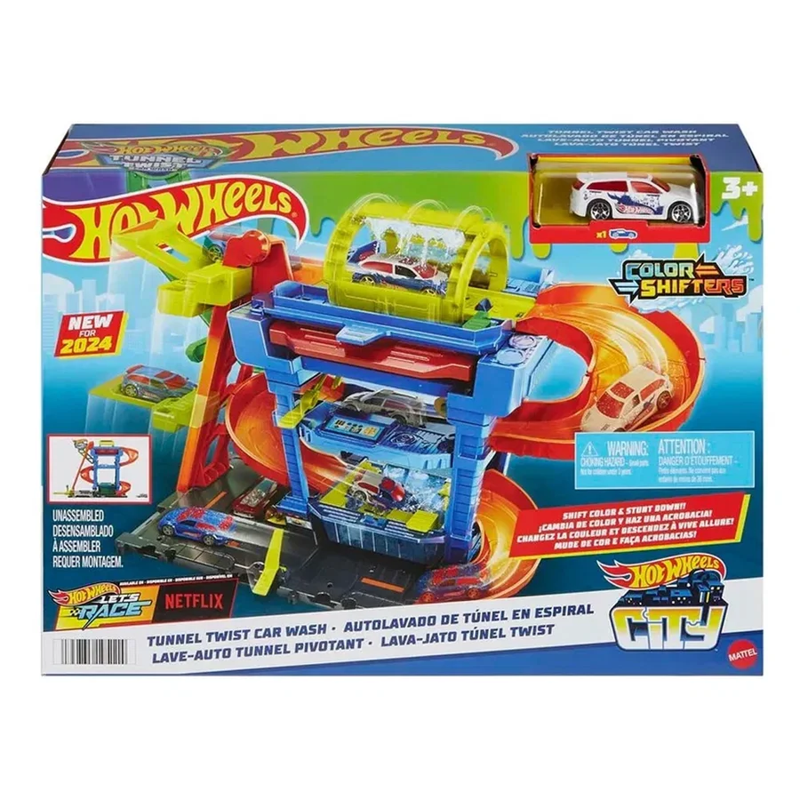 Hot Wheels City Tunnel Twist car wash