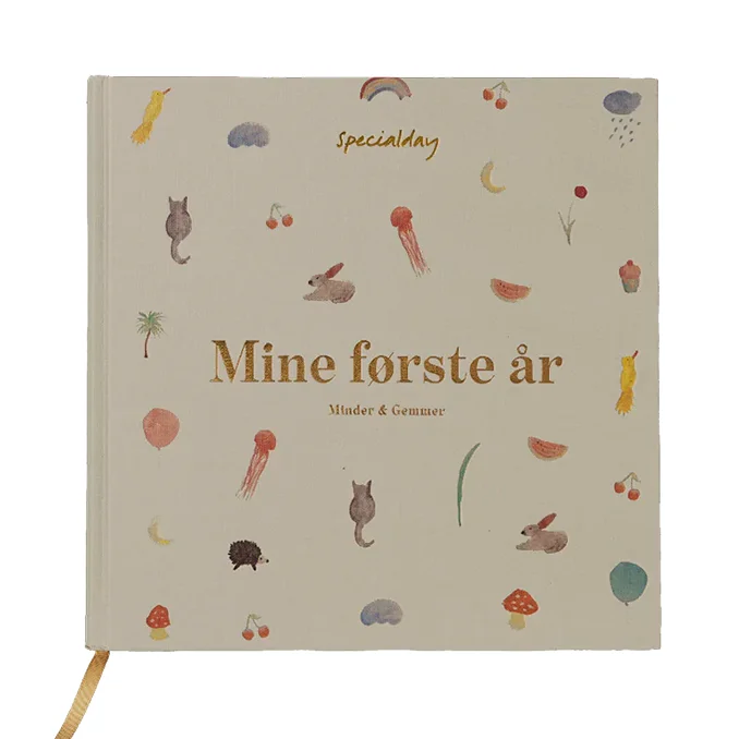 Special day - Mine første år bog, beige