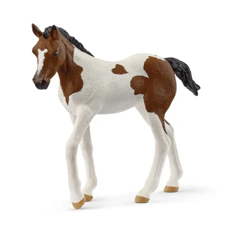 Schleich paint horse føl