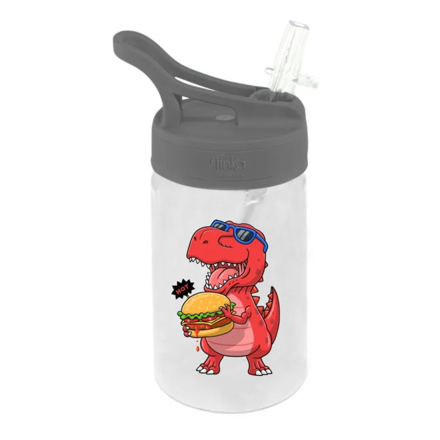 Tinka Drikkedunk 0,35 L Dino med hamburger Thirsty