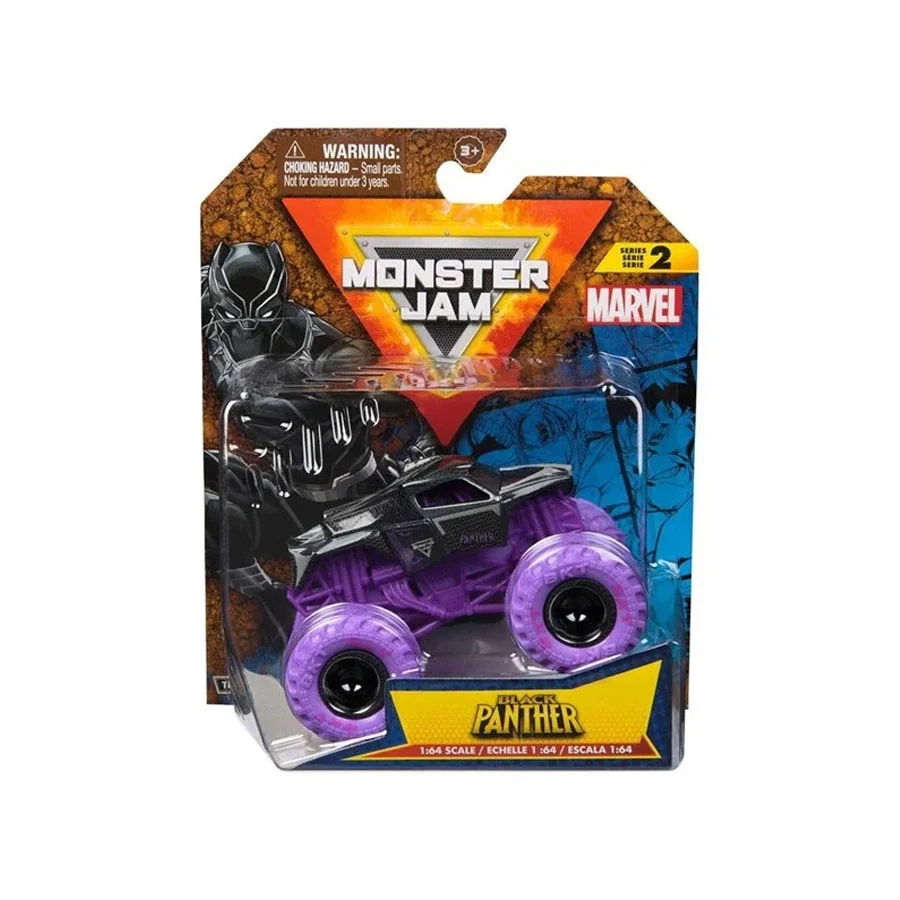 Monster Jam 1:64 Marvel single Black Panther V2