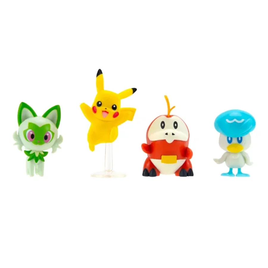 Pokemon battle figurer ger IX, 4-pak