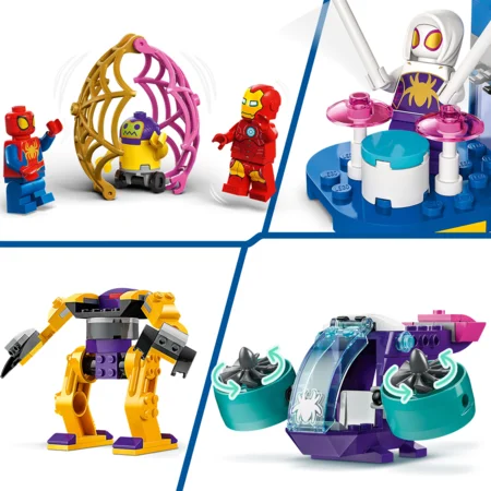 LEGO® MARVEL Team Spideys netspinder-hovedkvarter