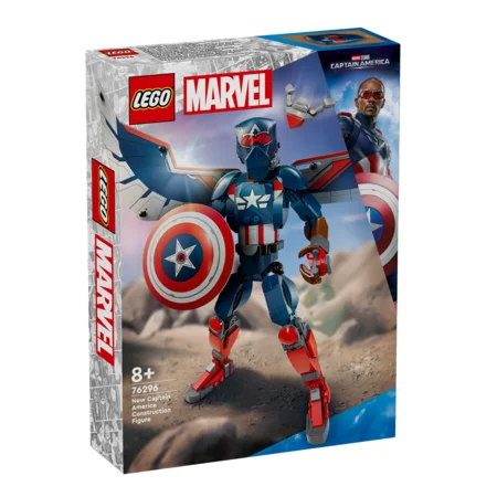 LEGO® Marvel byg selv figur af den nye Captain America