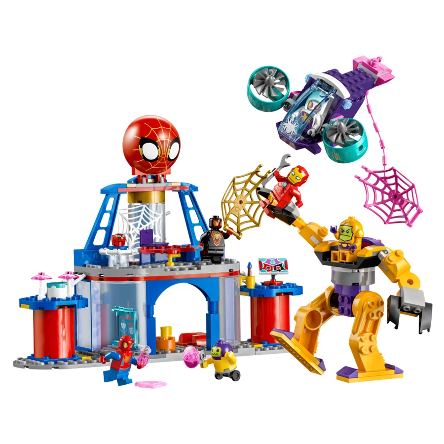 LEGO® MARVEL Team Spideys netspinder-hovedkvarter