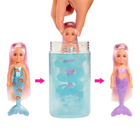 Barbie Color Reveal, Chelsea Rainbow Mermaid