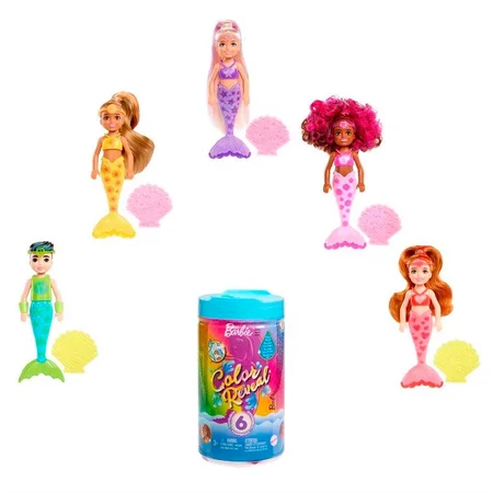 Barbie Color Reveal, Chelsea Rainbow Mermaid