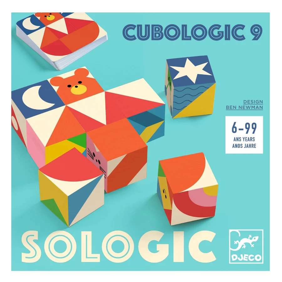 Djeco Spil Sologic, Cubologic 9