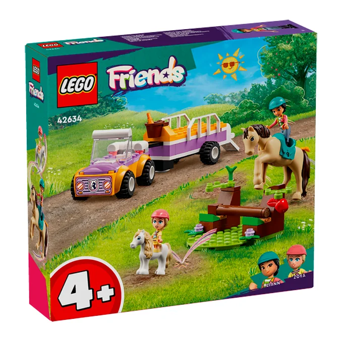 LEGO® FRIENDS, Heste- og ponytrailer