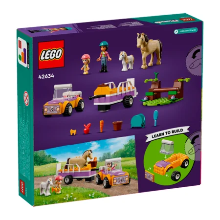 LEGO® FRIENDS, Heste- og ponytrailer