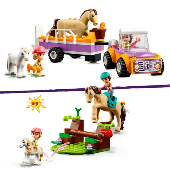 LEGO® FRIENDS, Heste- og ponytrailer