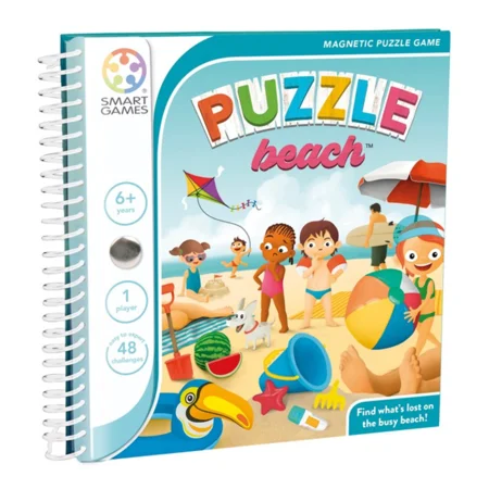 SmartGames magnetisk rejsespil, puzzle beach