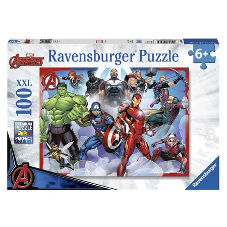 Marvel Avengers puslespil med store brikker, 100 brikker