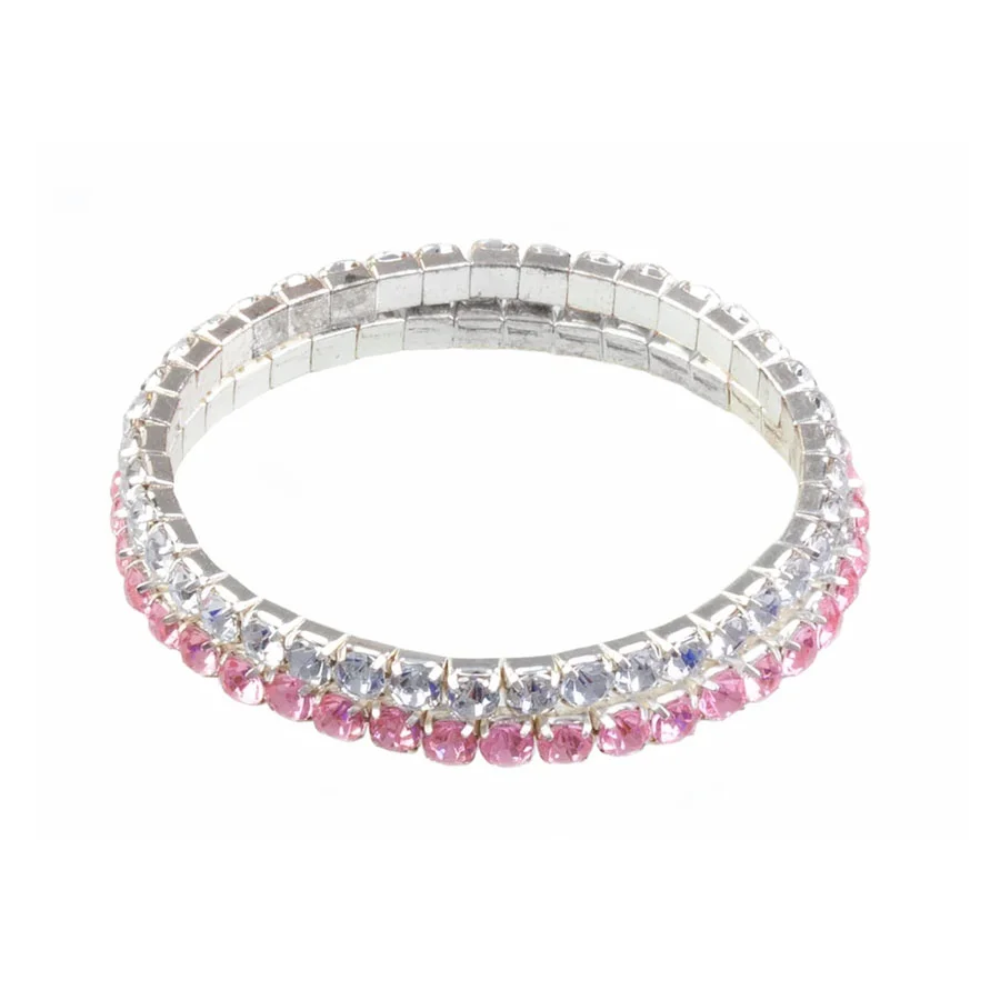 Great Pretenders Diamanté armbånd, 2 stk