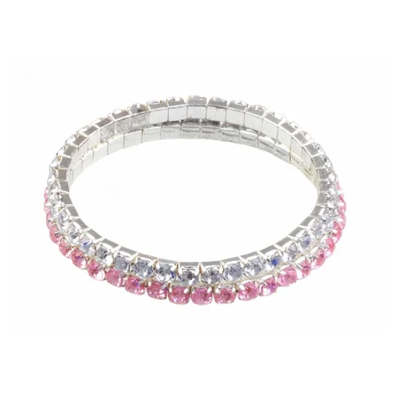 Great Pretenders Diamanté armbånd, 2 stk