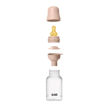 BIBS sutteflaske 150 ml, slow flow, Blush