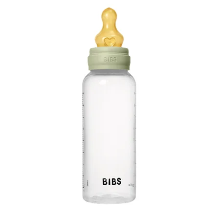 BIBS sutteflaske 270 ml, medium flow, Sage