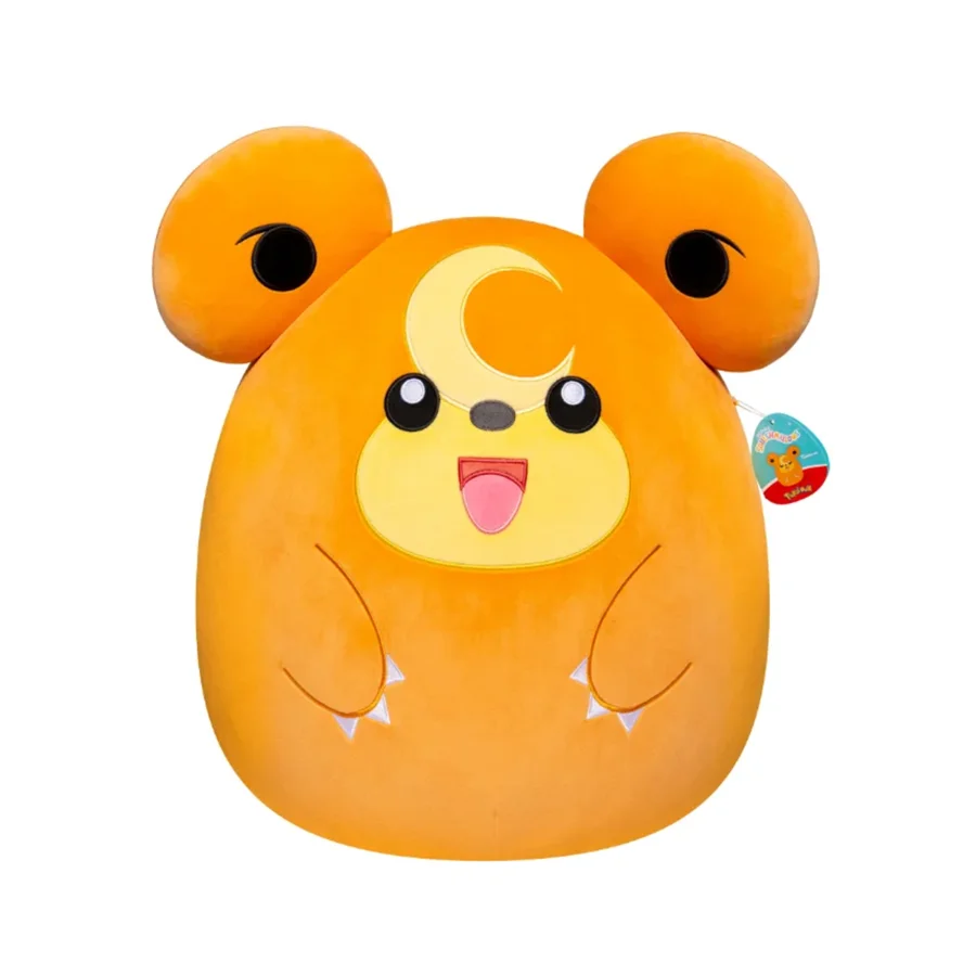 Squishmallows pokemon Teddiursa bamse, 25 cm