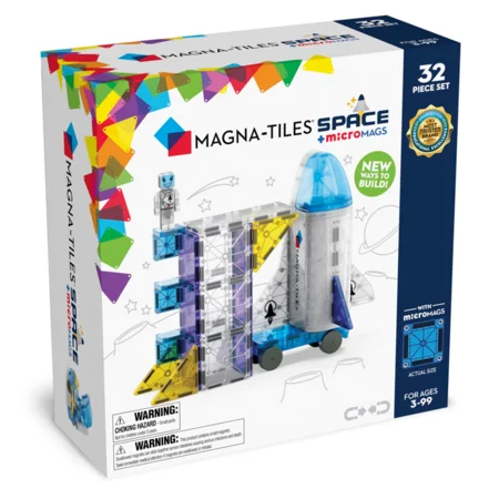 Magna-Tiles Rumraket 32 dele