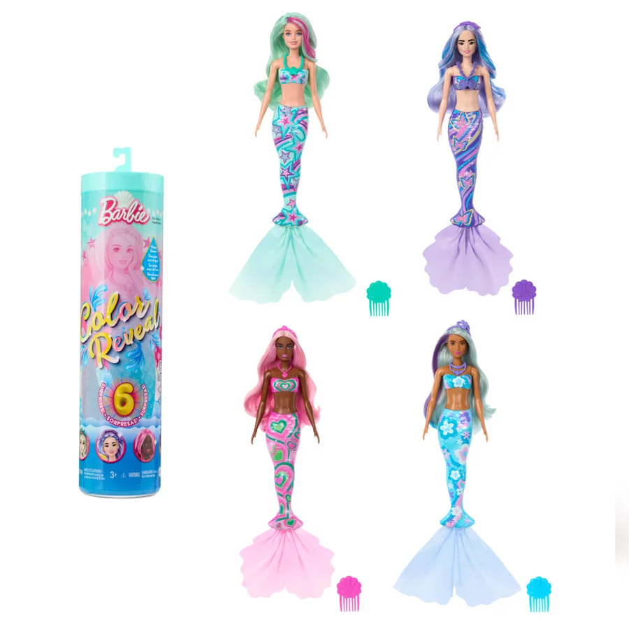 Barbie Color Reveal Deep Sea Mermaids