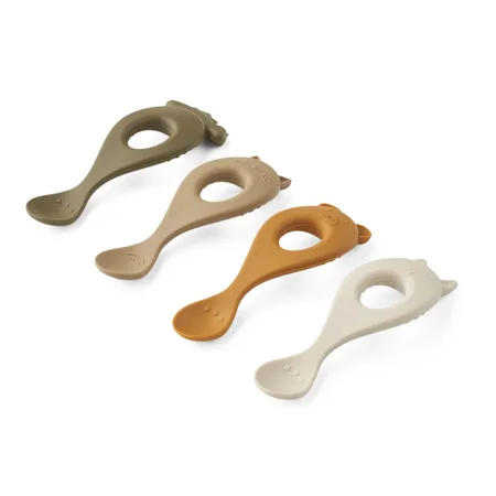 Liewood Liva 4er-Pack Löffel, sandy multi mix