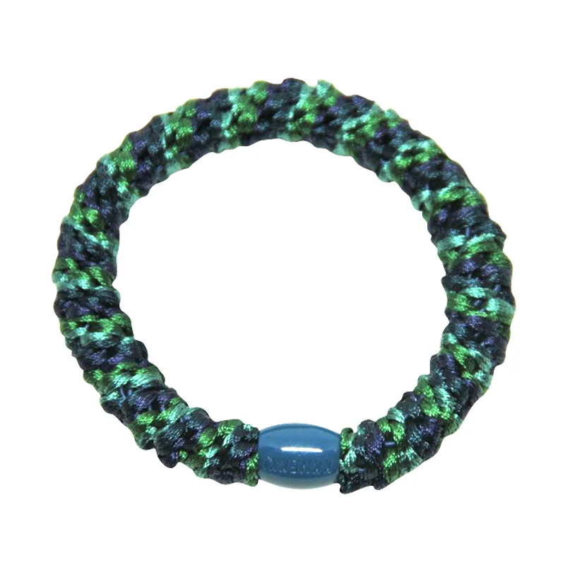 Kknekki hårelastik, Mix Navy-Forrest Green