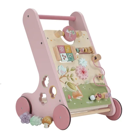 Little Dutch, Multi aktivitets gåvogn - Fairy garden