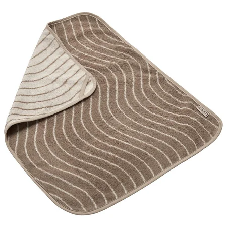 Leander Topper til puslepude, organic, Woodland cappuccino