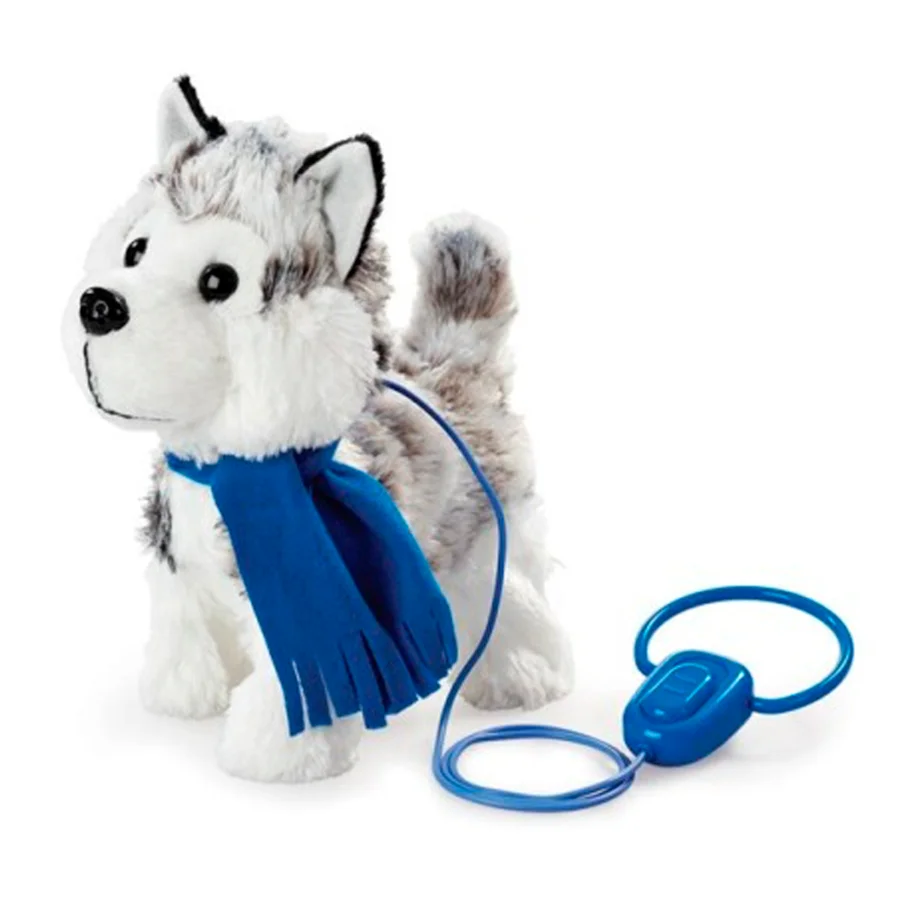 Happy Pets Plüschwelpe an der Leine - Huskey