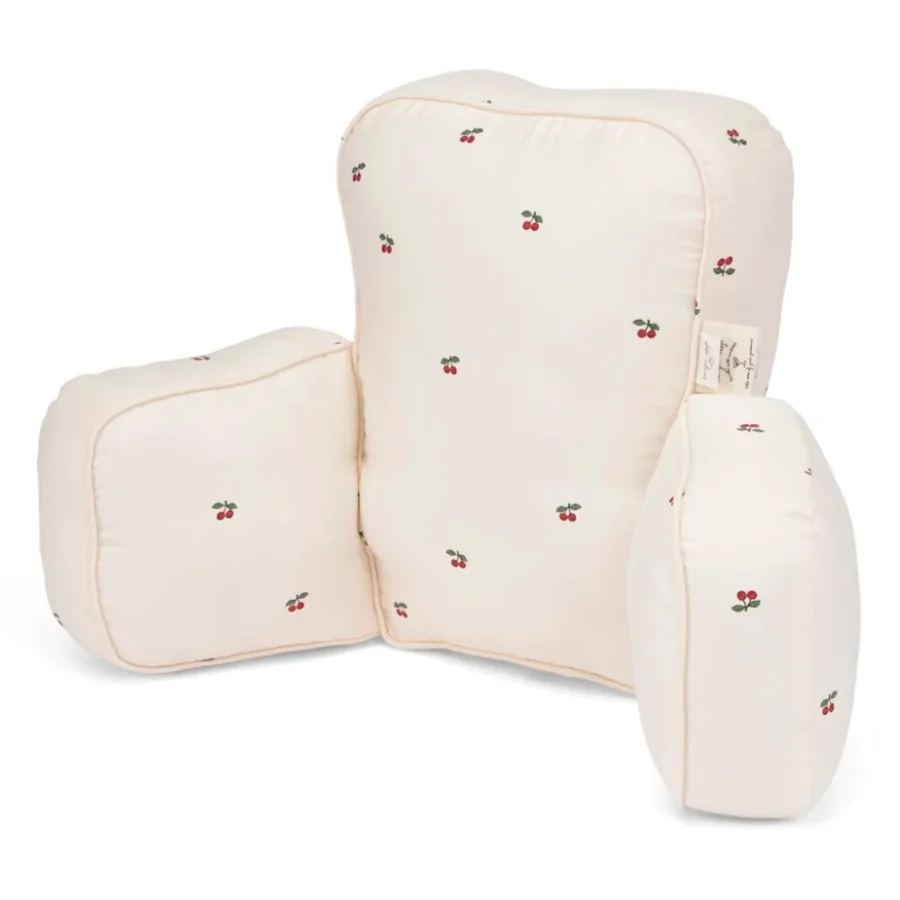 Kinderwagenkissen Deux, Kirsche, Konges Sløjd