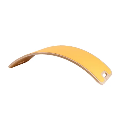 CurveLab balancebræt med filt, Major Arc - lys orange