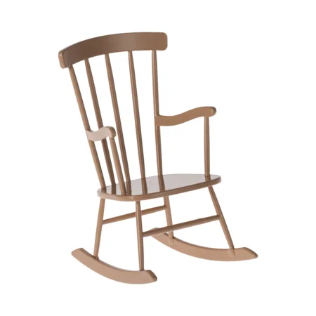 Maileg Schaukelstuhl Mini, dunkles Puder