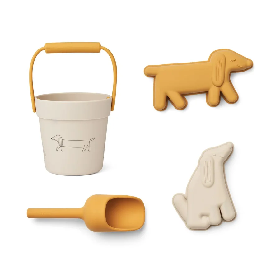 Mini Strandset Dog, sandy, Liewood