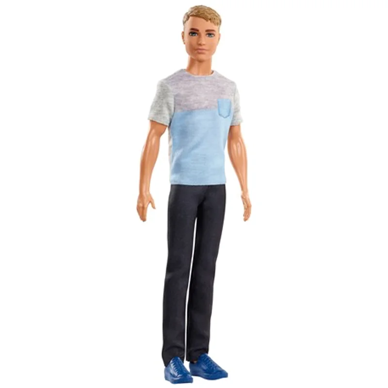 Barbie dukke, Ken - T-shirt og sorte bukser