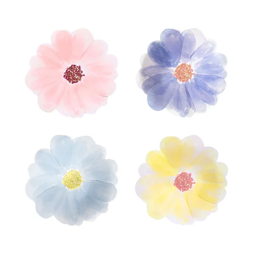 Meri Meri små tallerkner, Flower Garden