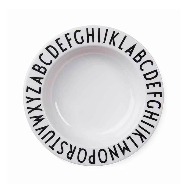 Design Letters, AJ melamin dyb tallerken