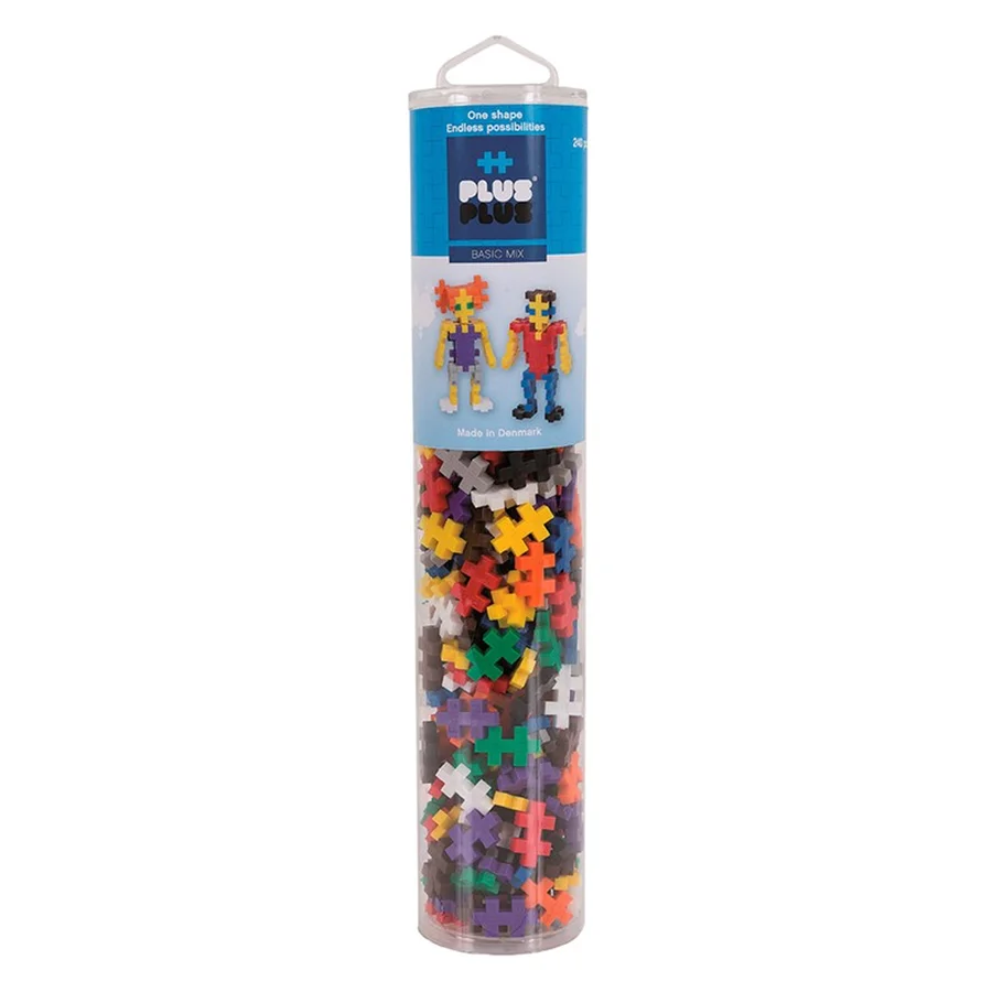 Plus Plus MINI Basic i rør, 240 stk