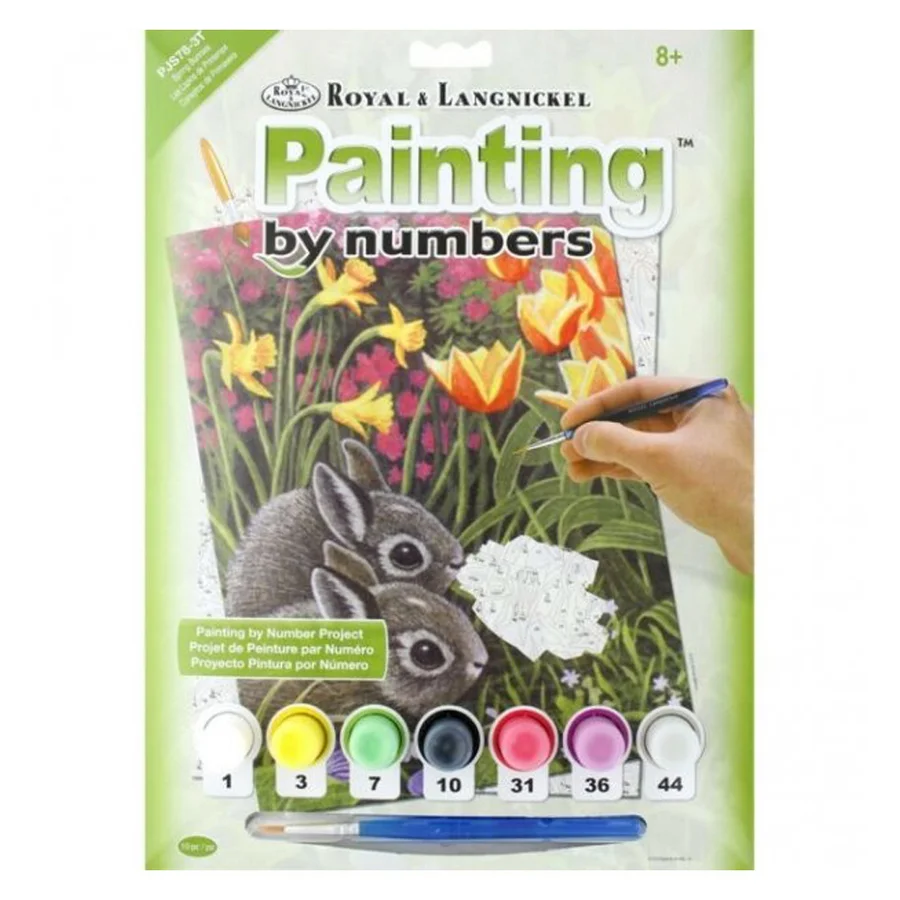 Paint by numbers, Kaniner
