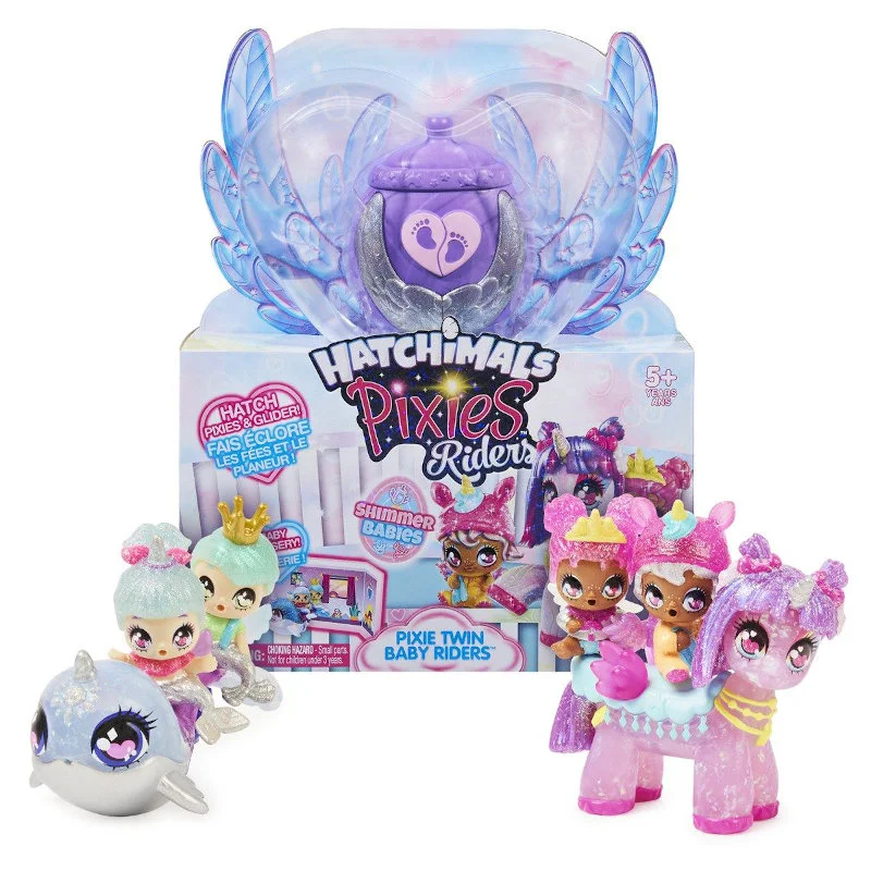 Hatchimals Pixies, Riders Babysitters asst.