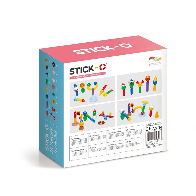 Magformers Stick-O Role Play-sæt, 26 dele
