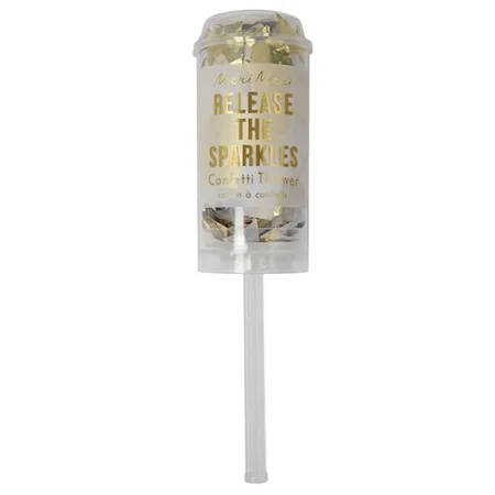 Meri Meri konfetti popper, guld