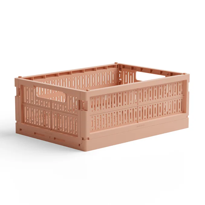 Made Crate Faltbox midi, blush