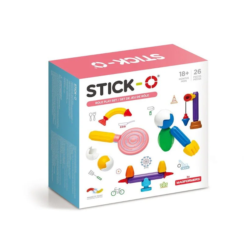 Magformers Stick-O Role Play-sæt, 26 dele