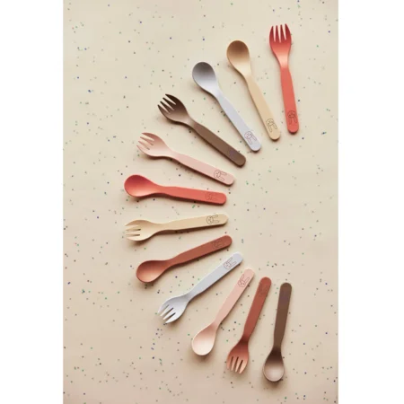 Pullo Besteckset, apricot, OYOY 